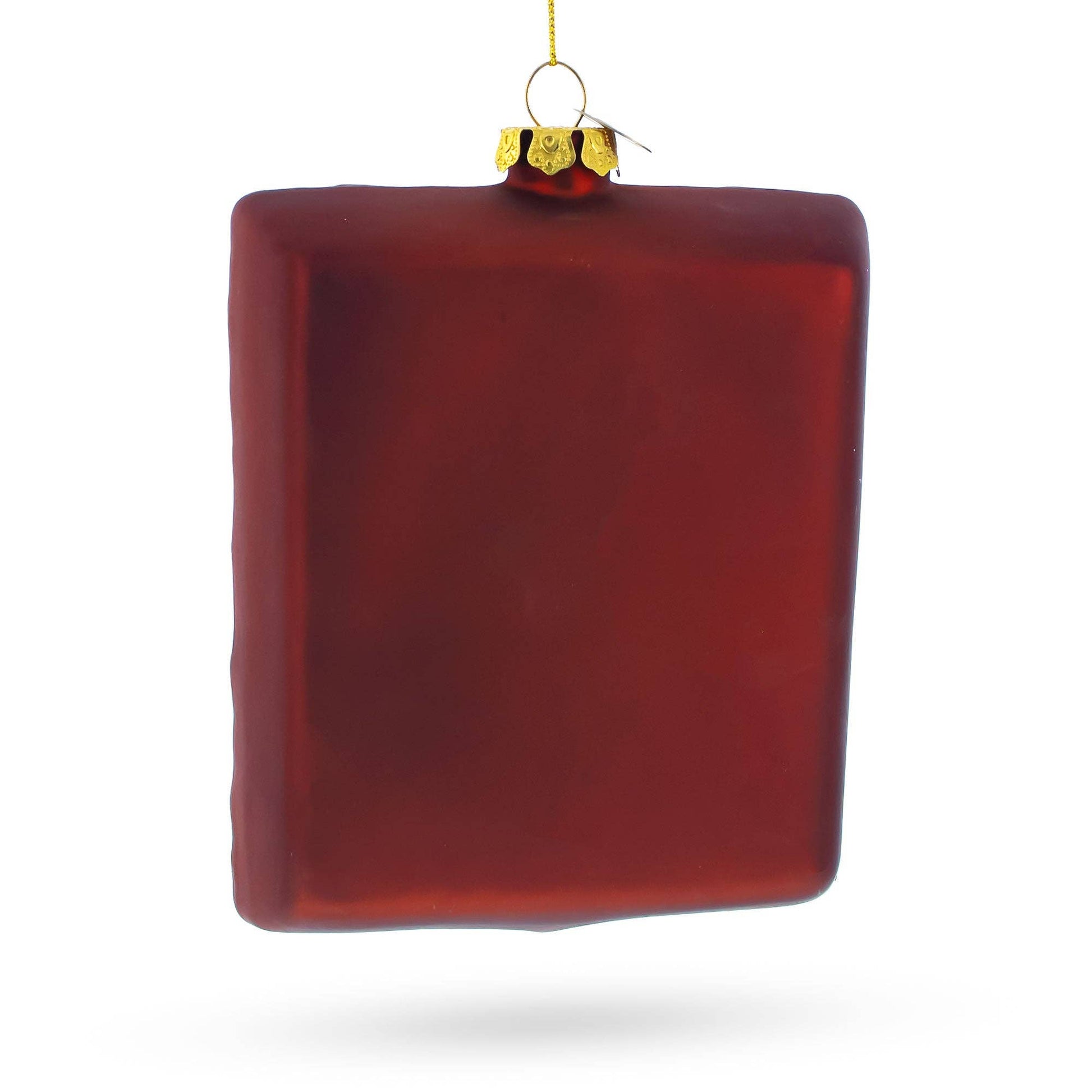 van gogh inspired dog portrait blown glass ornament