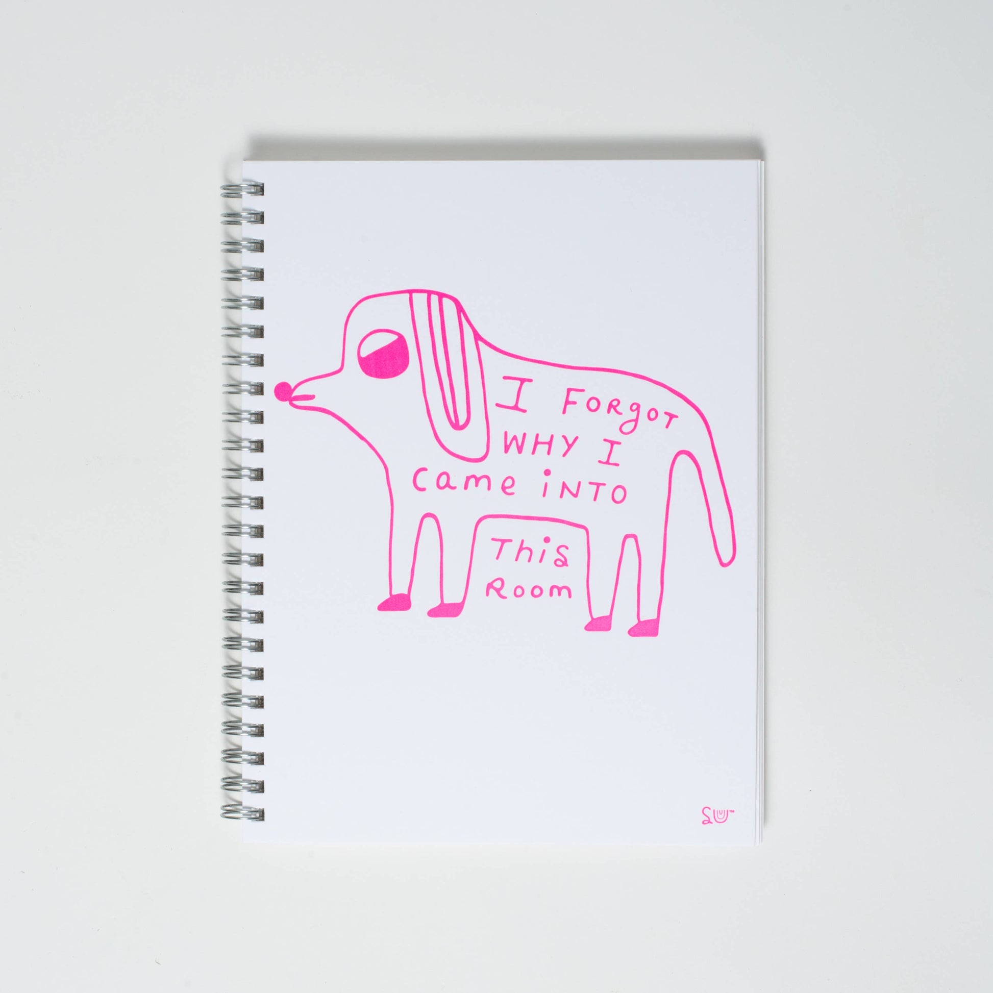 ADHDawg letterpress notebook
