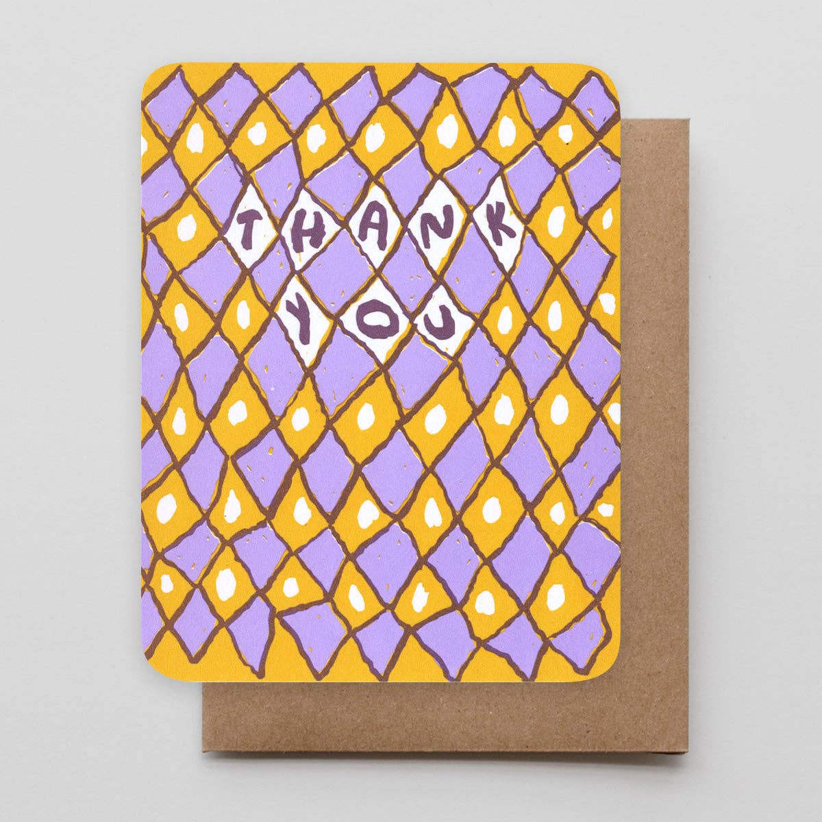 thank you wrinkle rug card