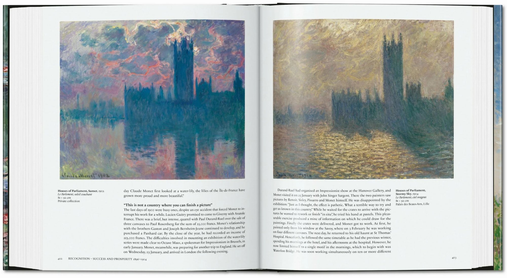 monet: the triumph of impressionism coffee table book