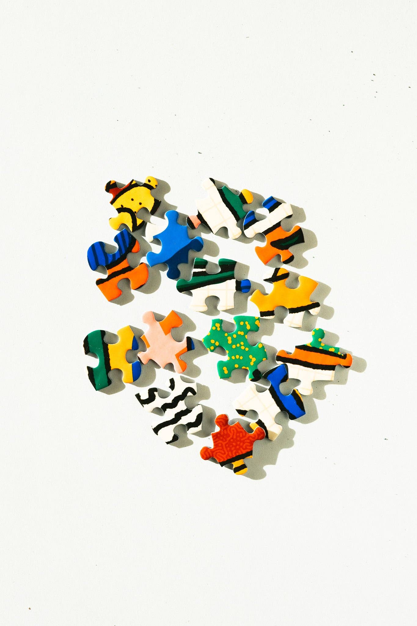 happy home illustrated 500-piece jigsaw puzzle