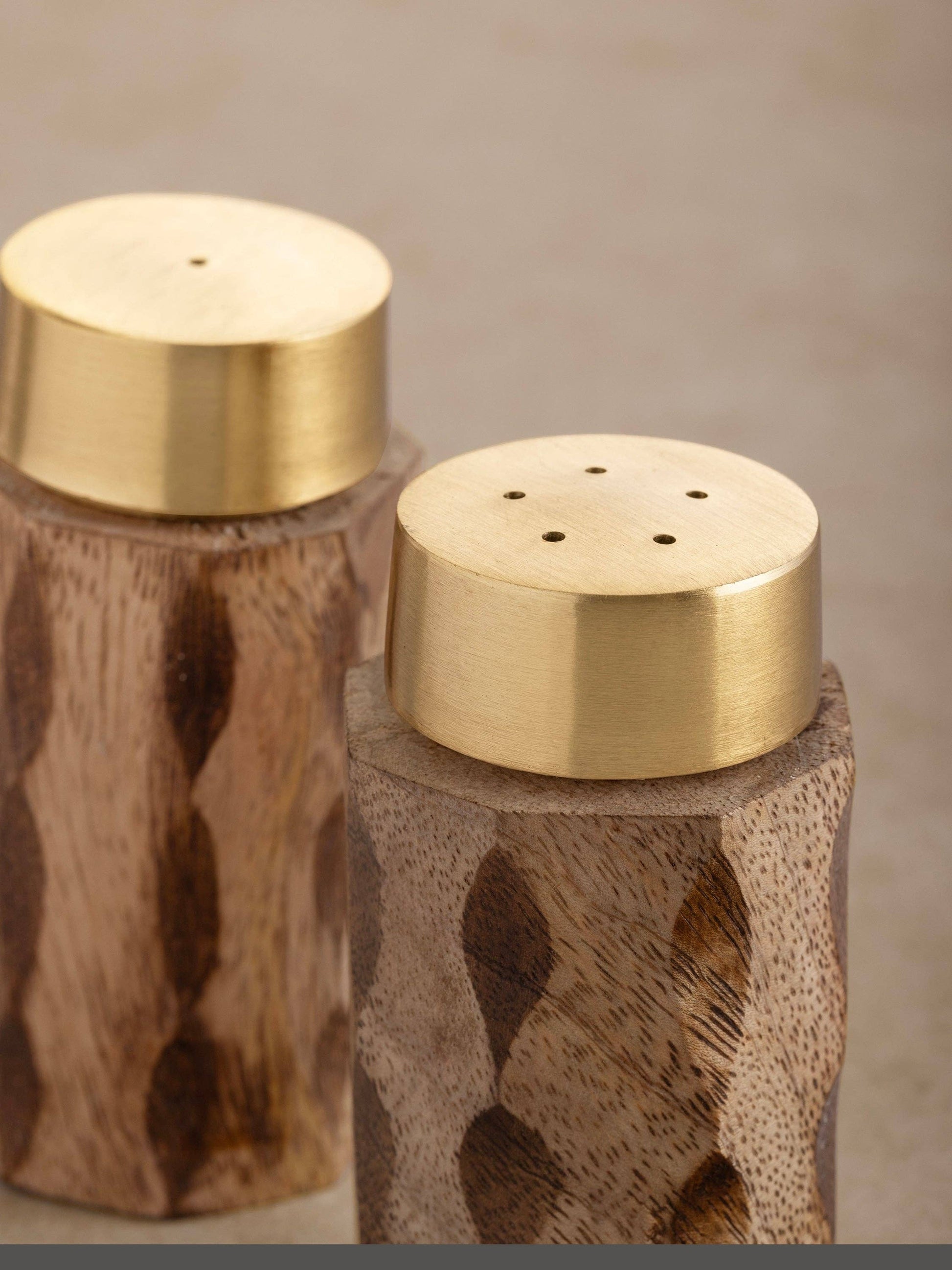macello salt + pepper shakers