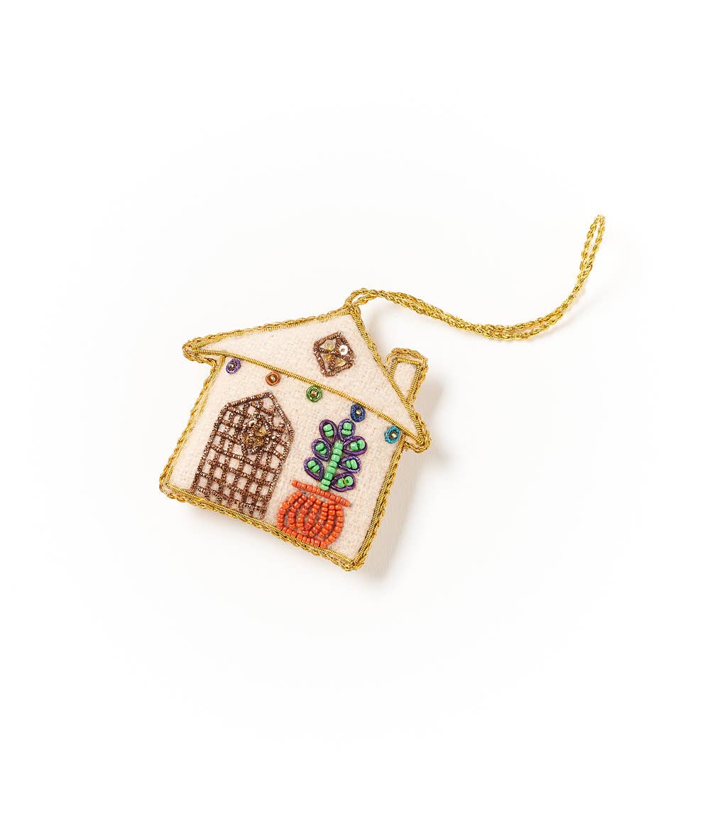 plush home felt ornament