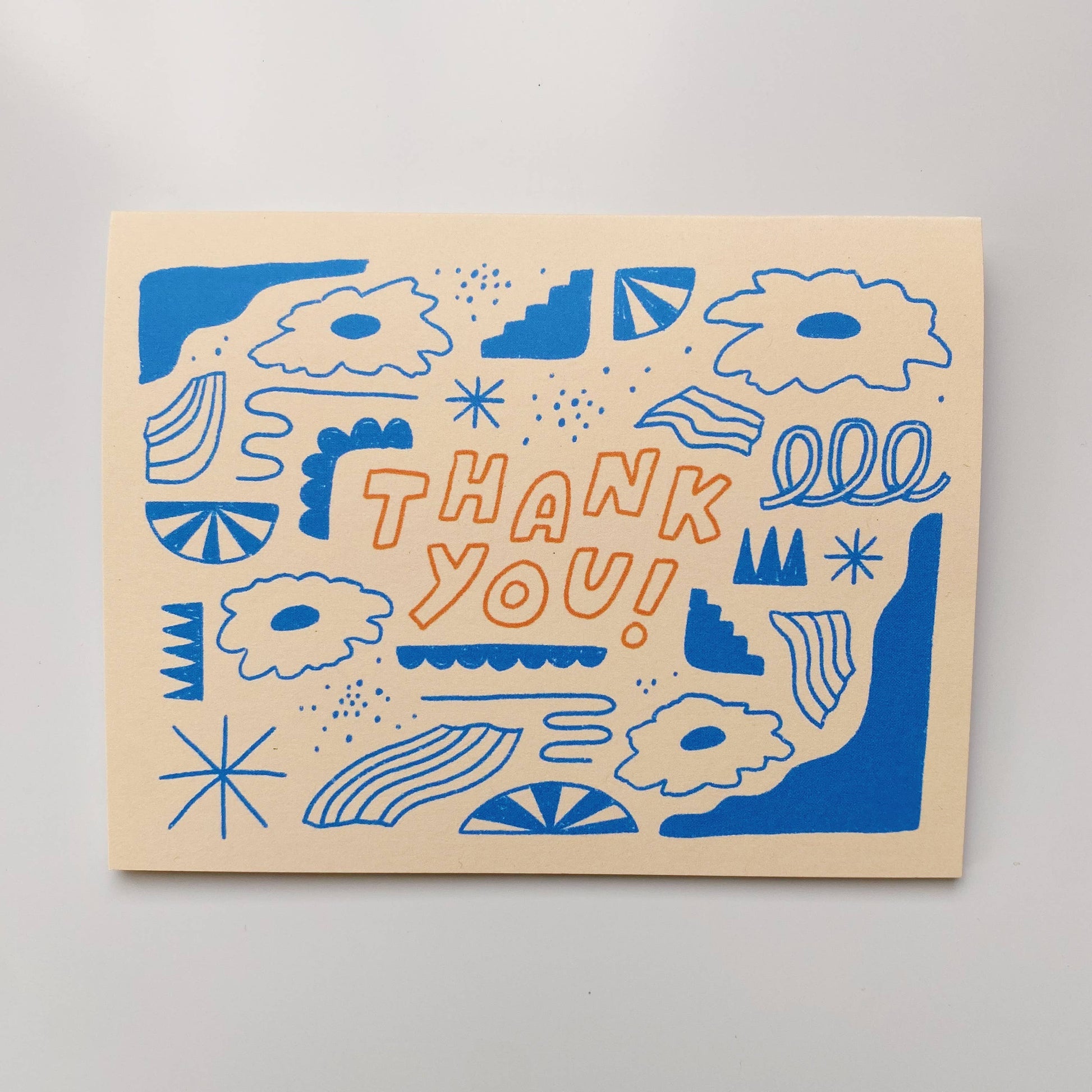 thank you card -scribbles