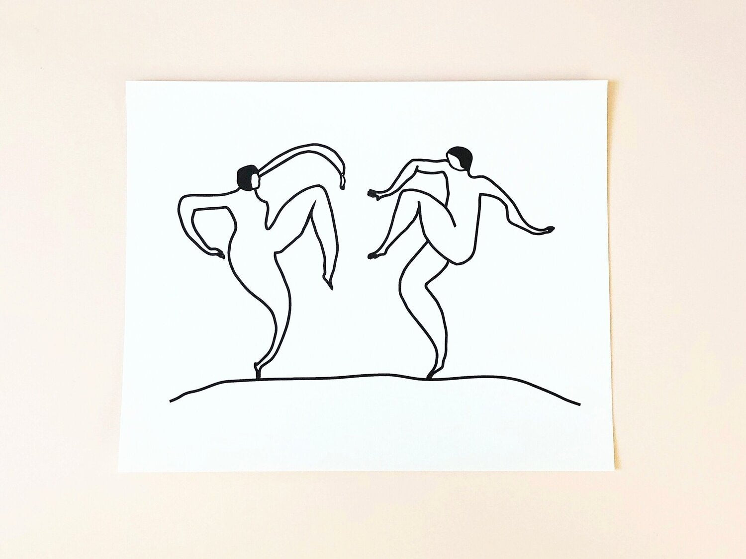 dancers art print