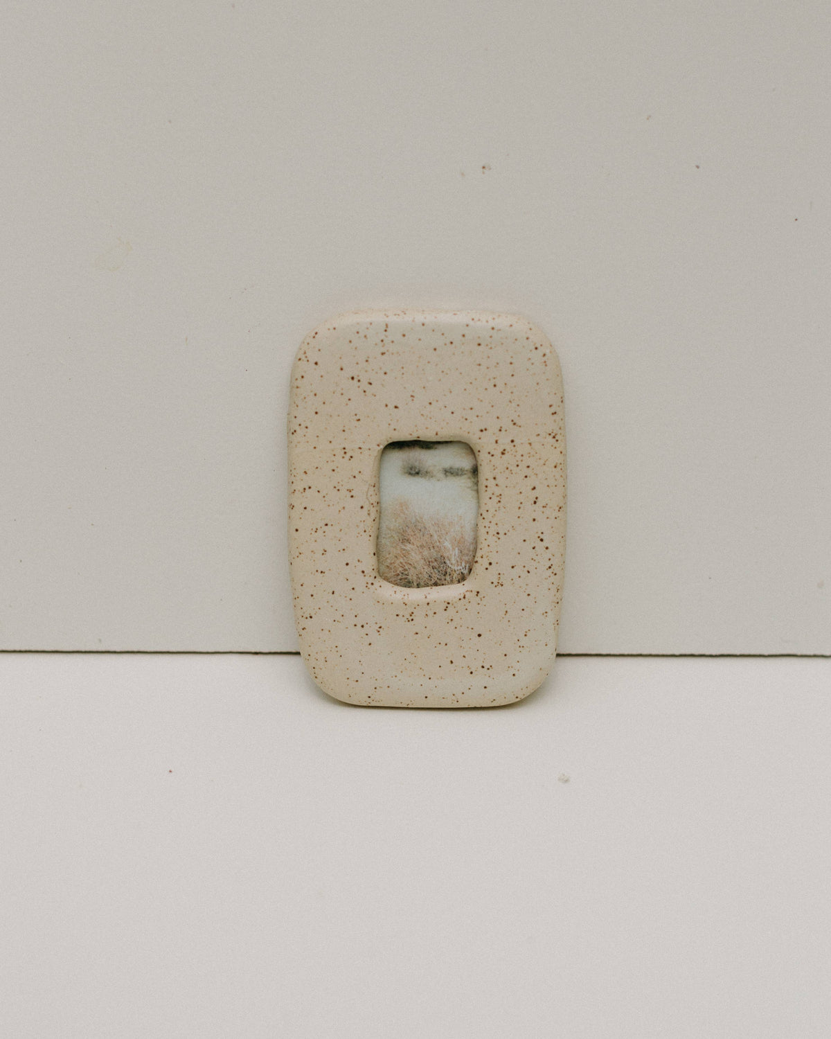 mini ceramic photo frame