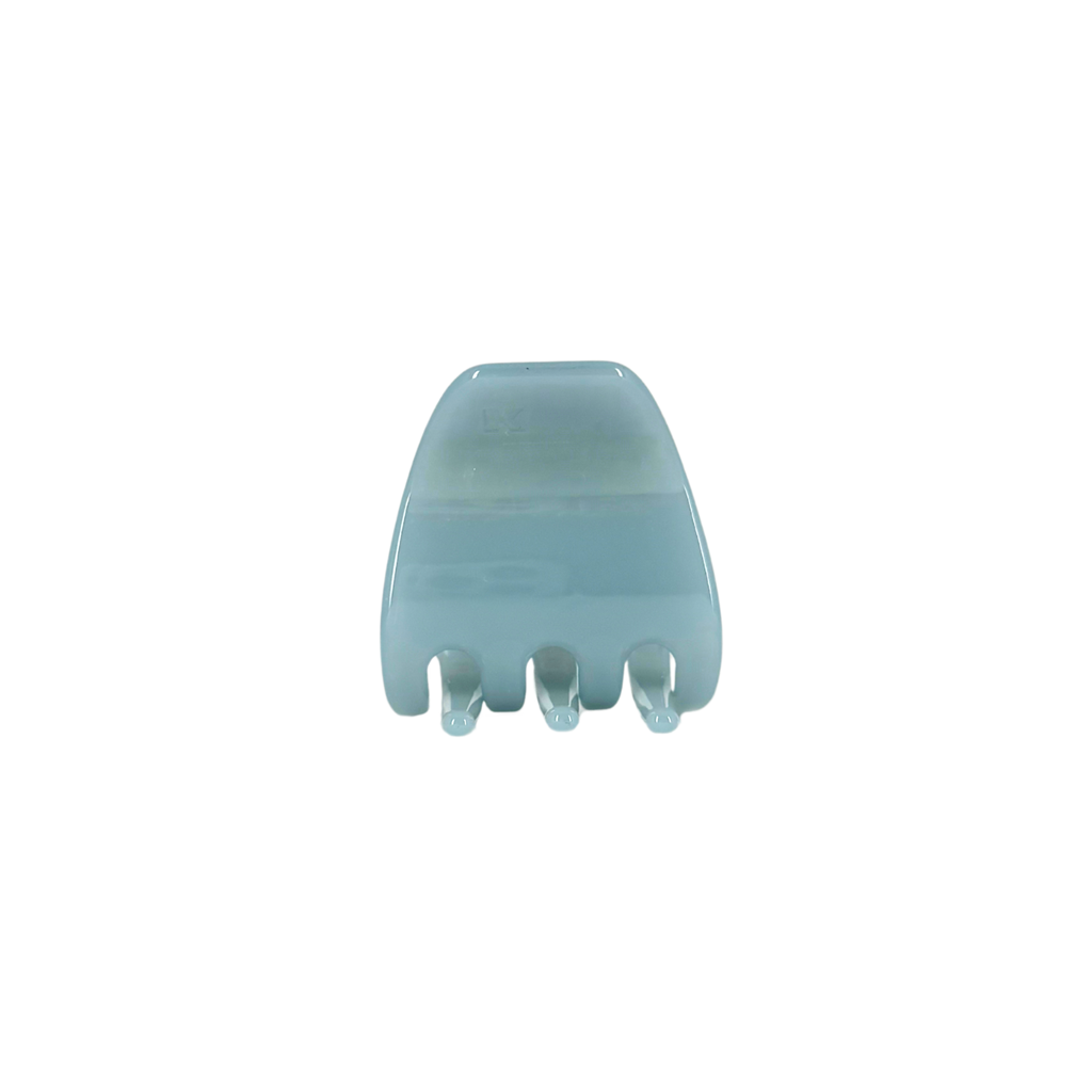 mini hair claw clip — sea spray