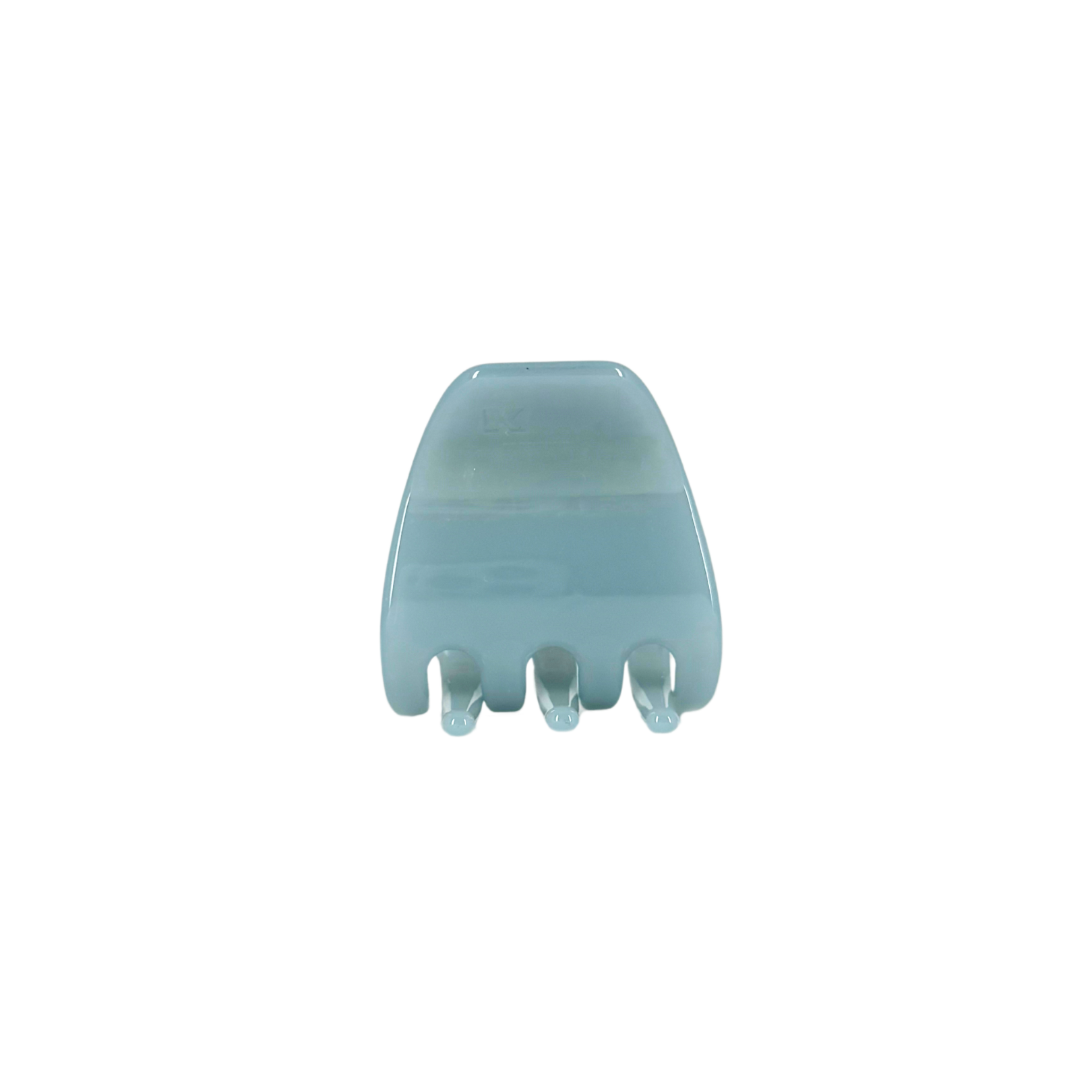 mini hair claw clip — sea spray