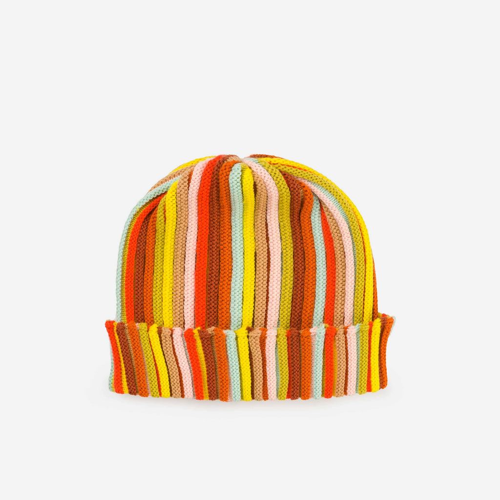 circus stripe beanie