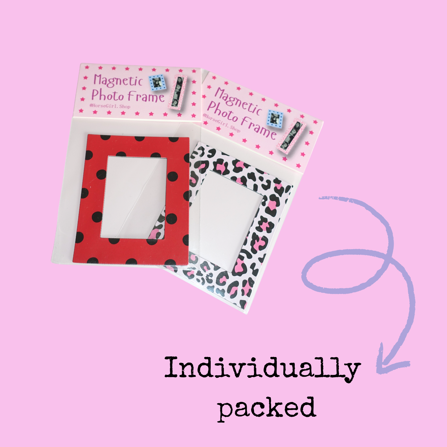 magnetic photo strip frame - simply doted