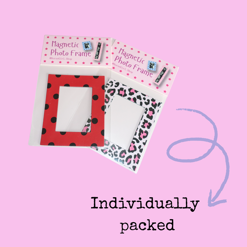 magnetic photo strip frame - green