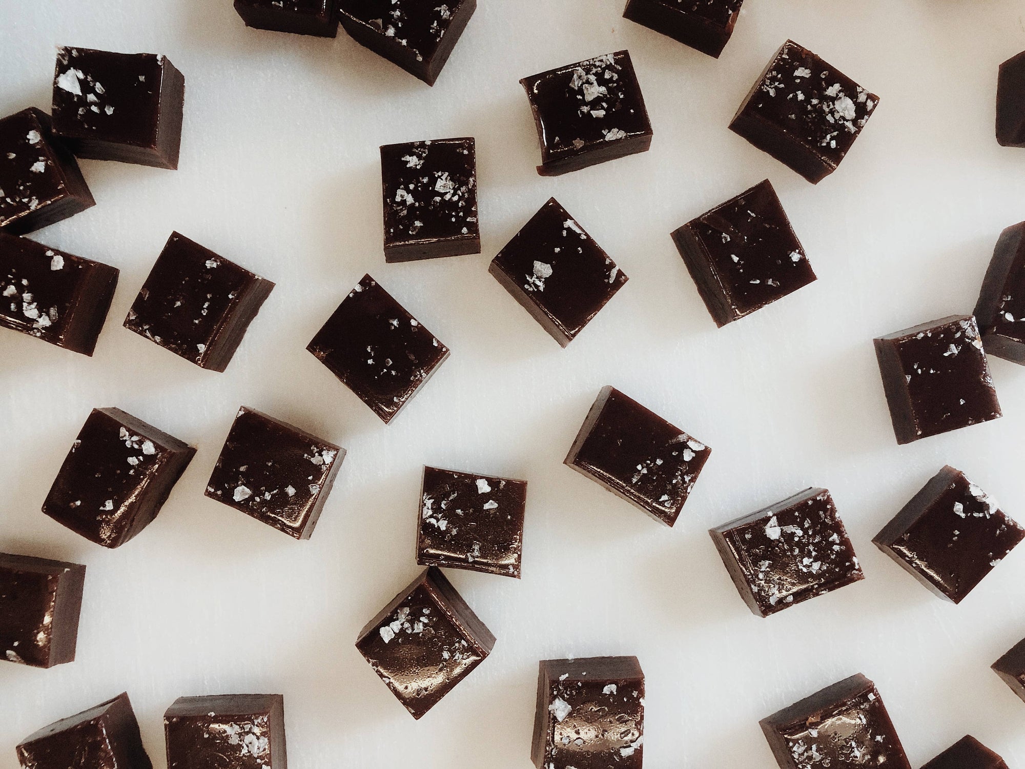 dark chocolate sea salt caramel