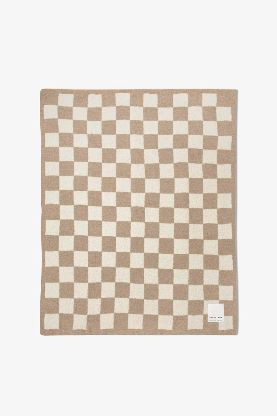 the teddy throw - 100% recycled - checkered