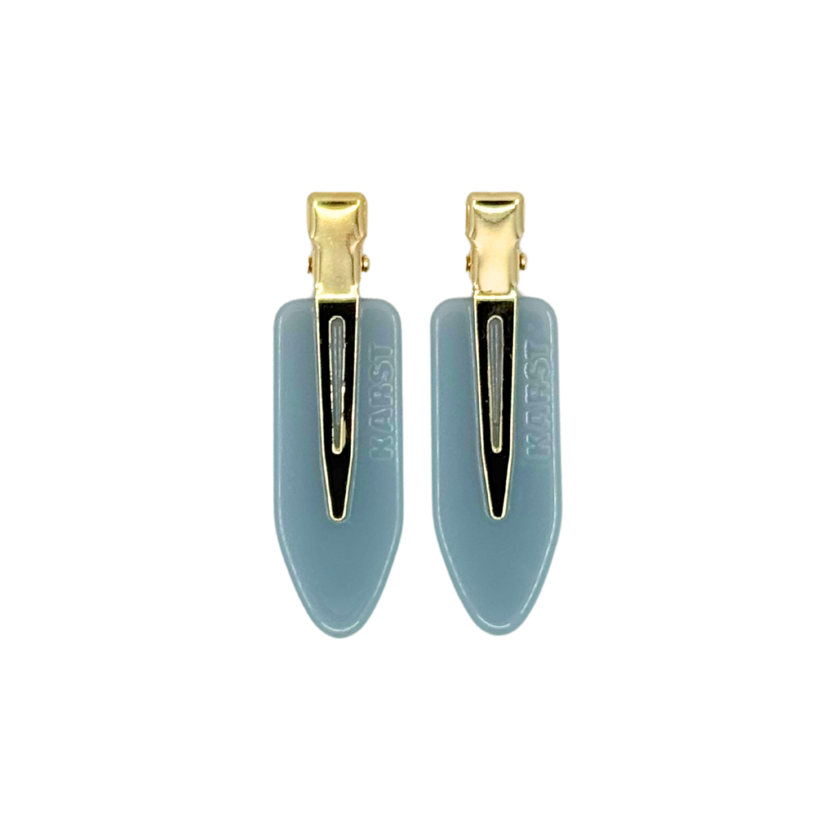 creaseless clips (set of 2) — sea spray