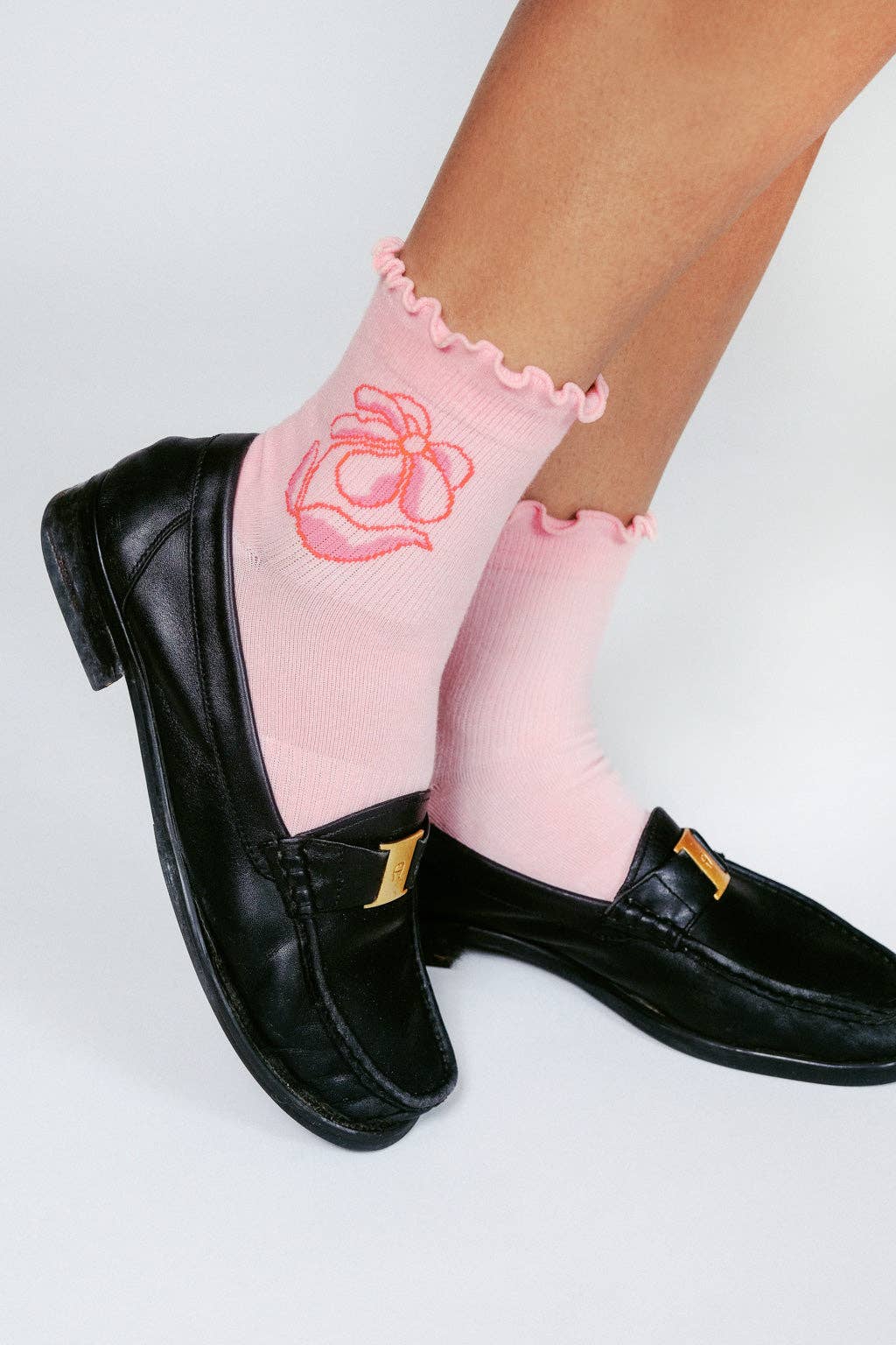 flora ankle sock by jordan kay