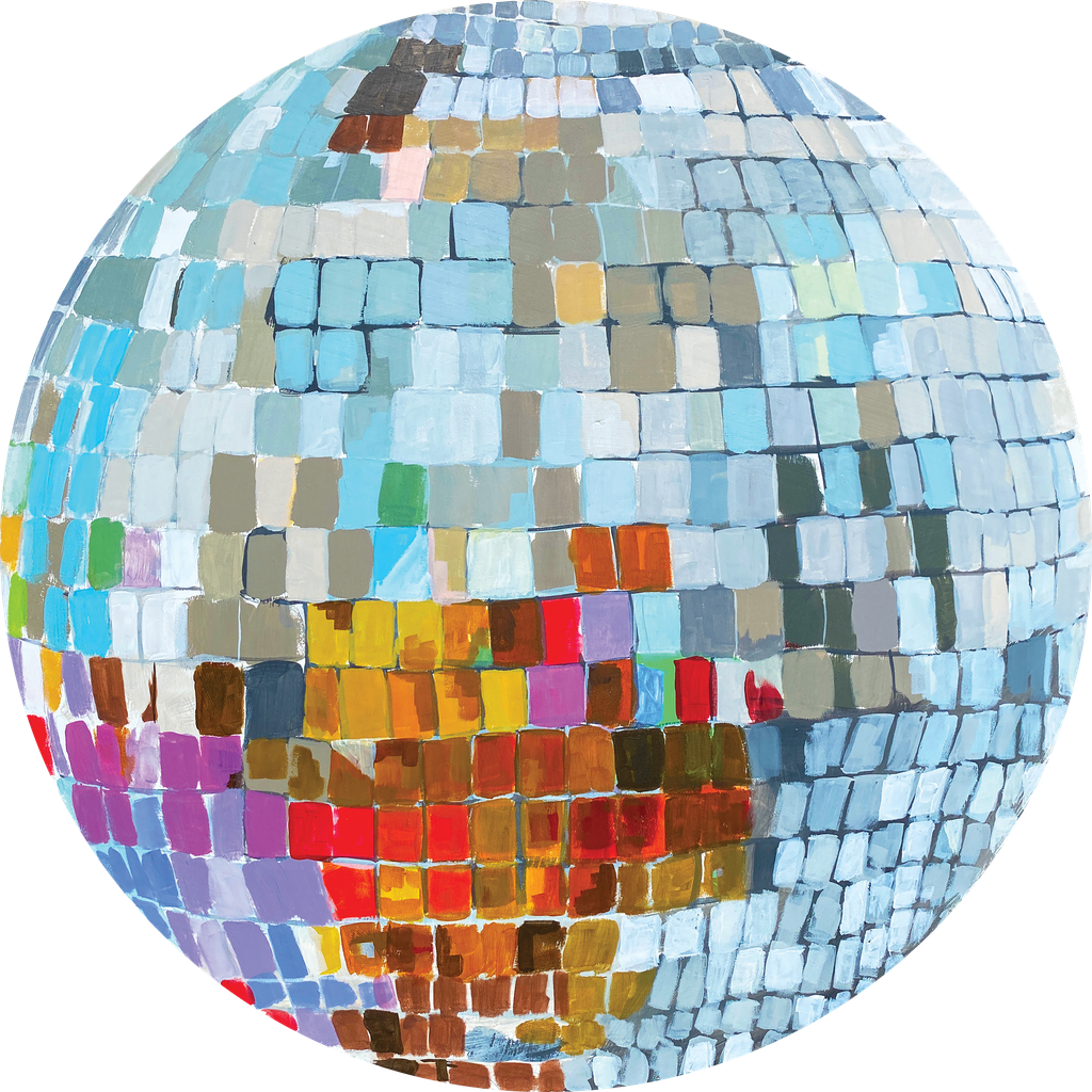 disco puzzle - 750 piece round puzzle