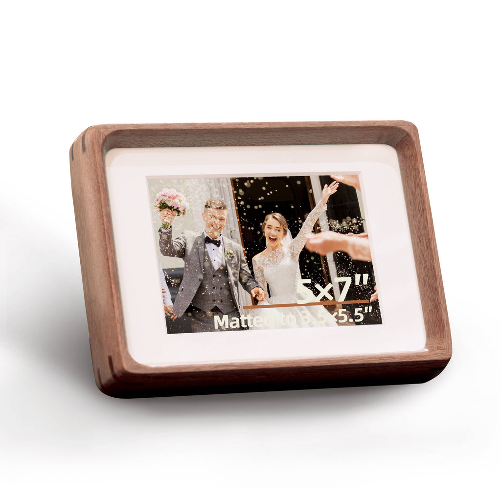 5x7" solid wood picture frame
