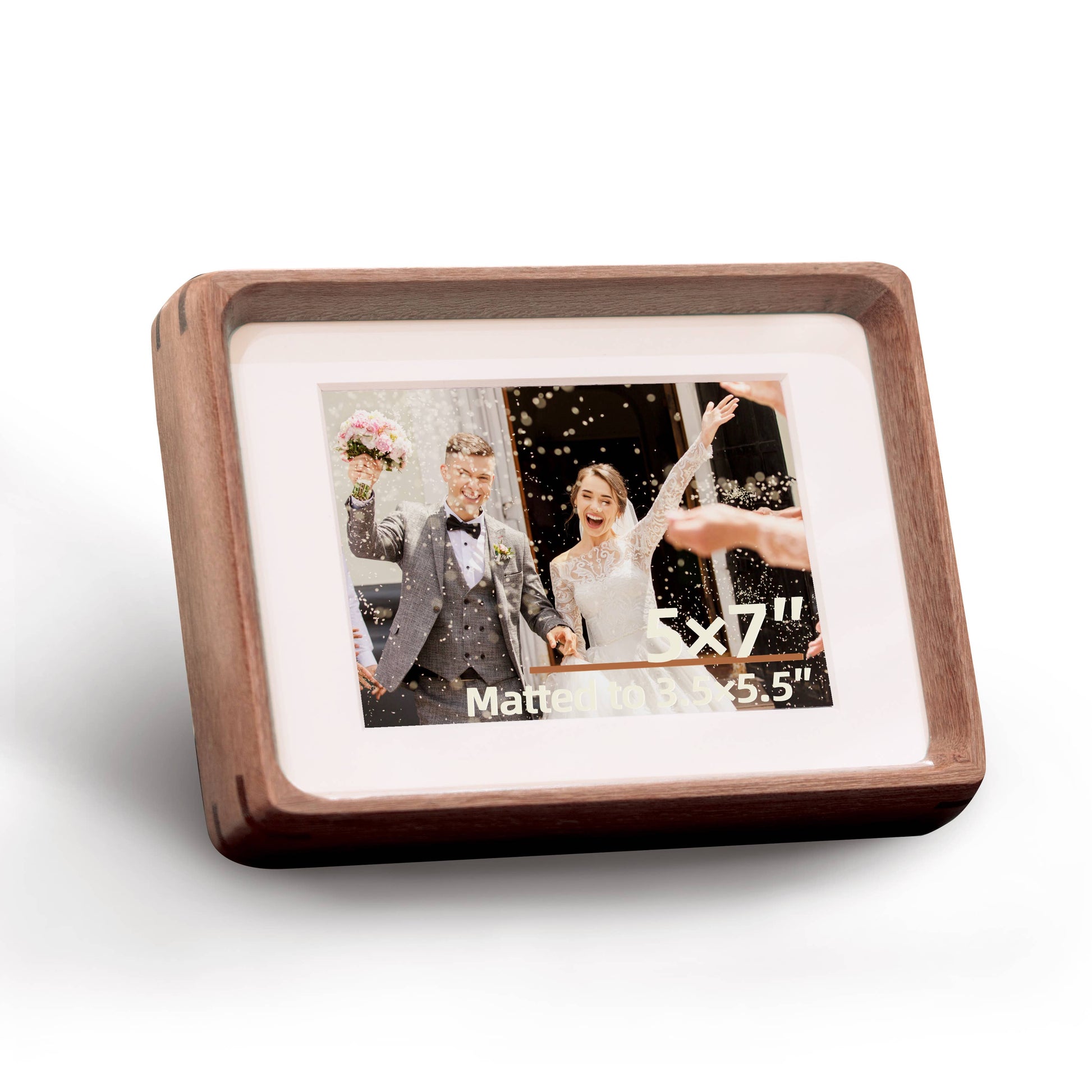 5x7" solid wood picture frame