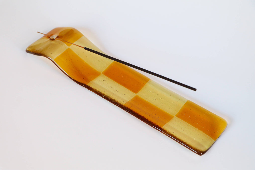 glass incense holder