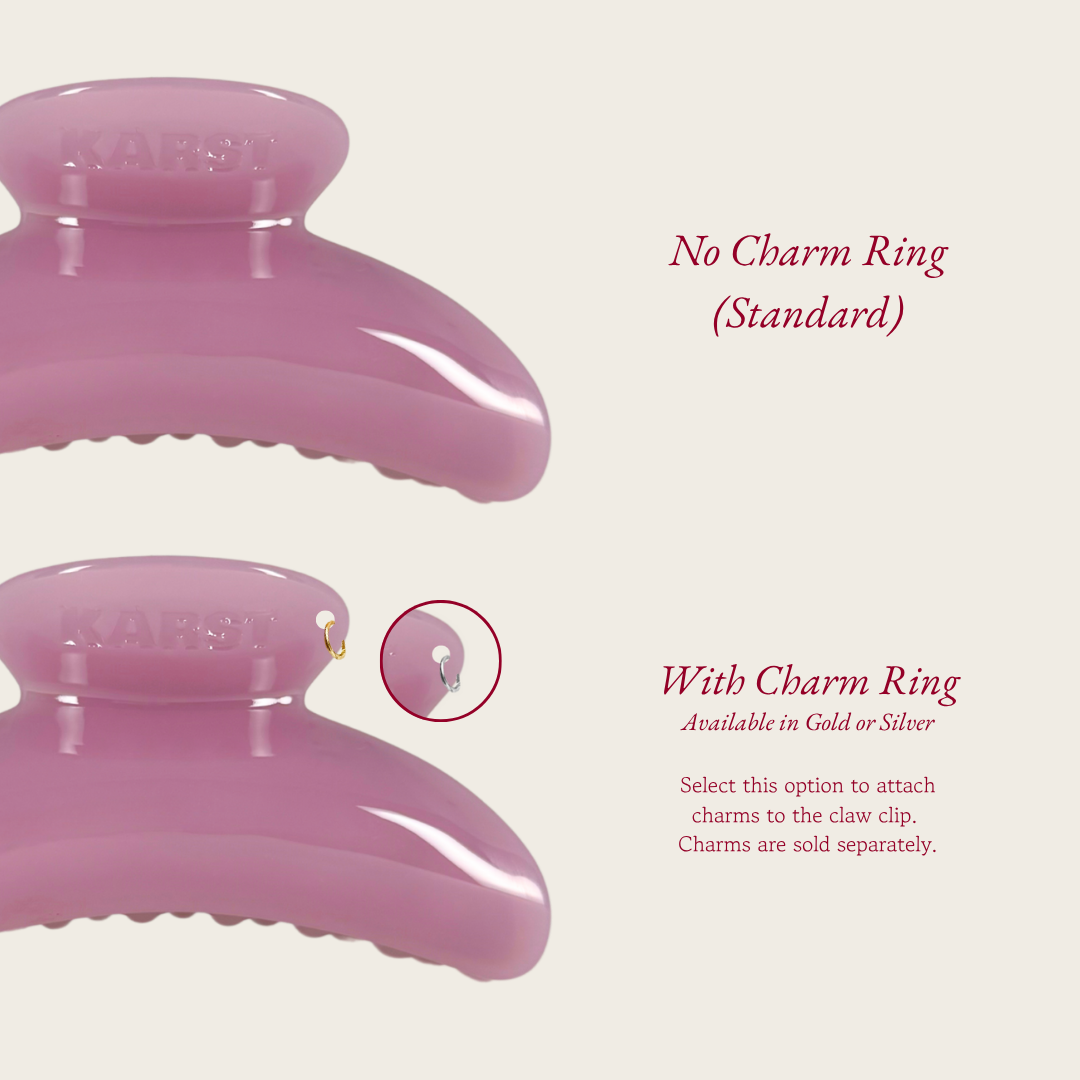 superclip hair claw — maraschino