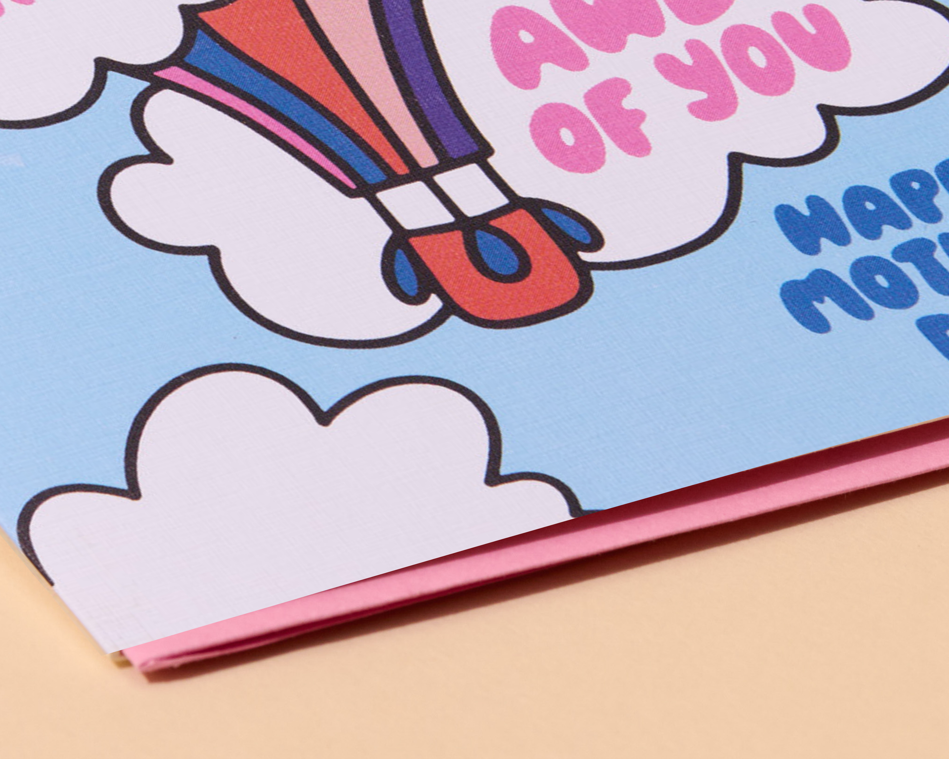 mother's day card in awe of you, mom