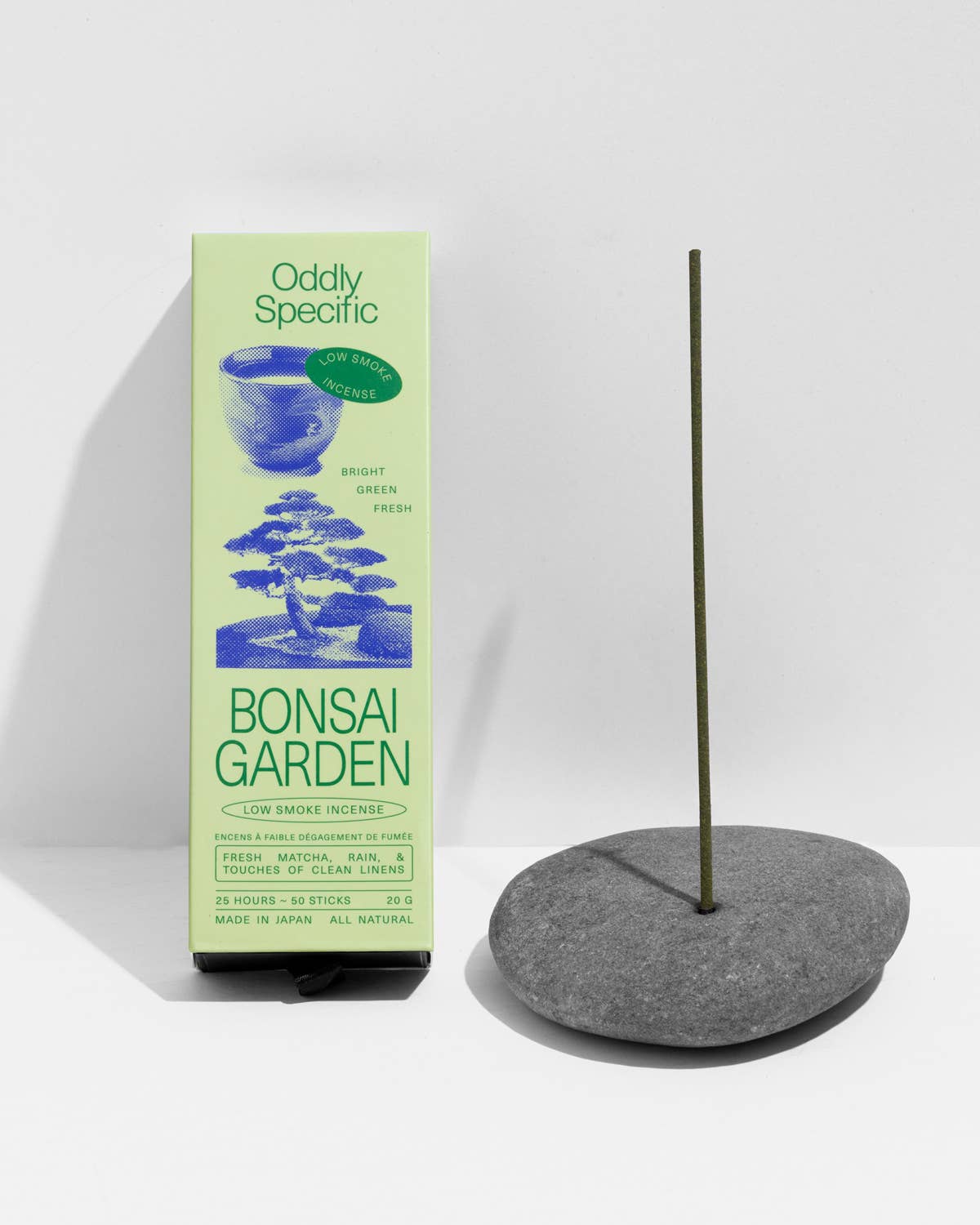 low smoke incense, made in japan, natural | bonsai garden