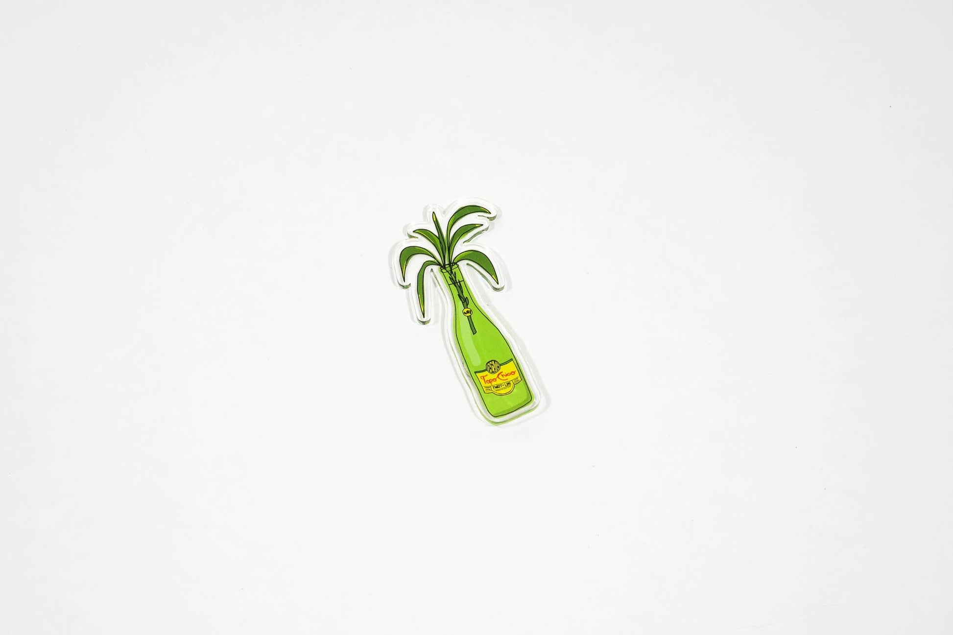 Topo chico recycled acrylic fridge magnet