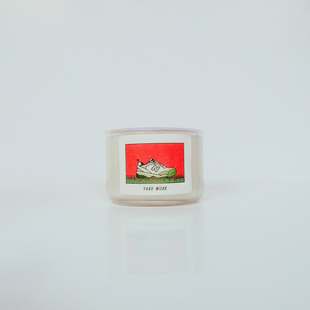 yard work / grass mini candle / latina + midwest inspired