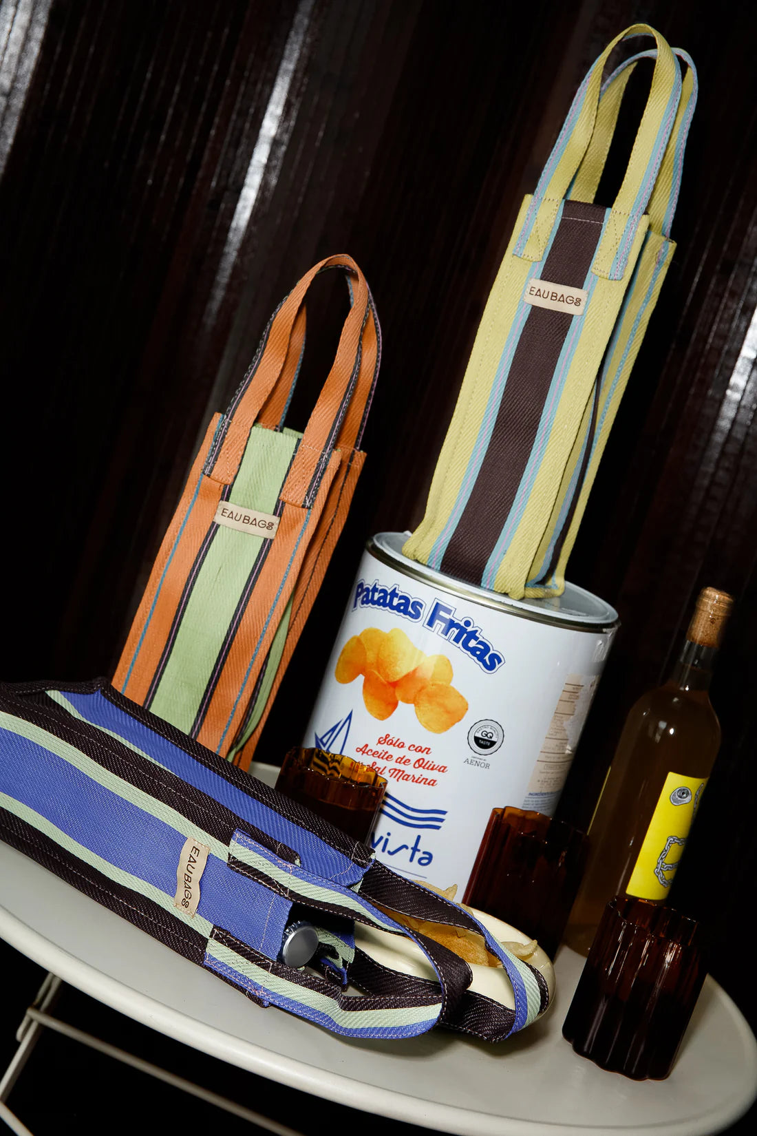 wine eau bag