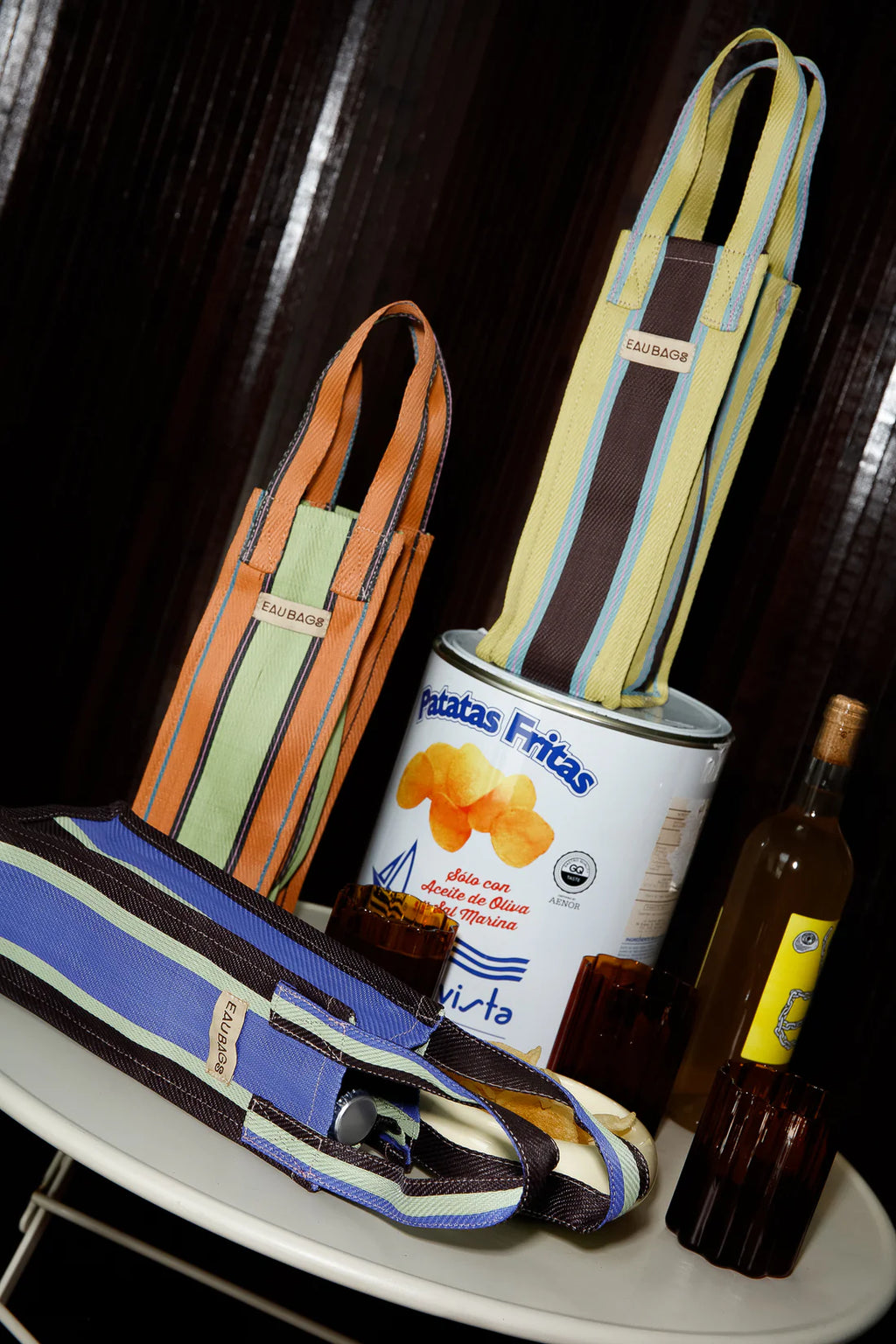wine eau bag