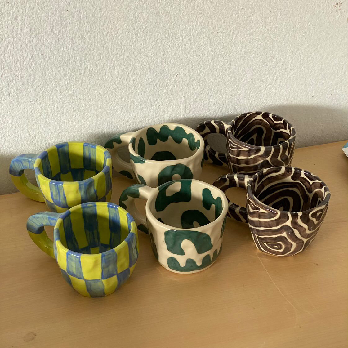 rolanda mug - two color tile