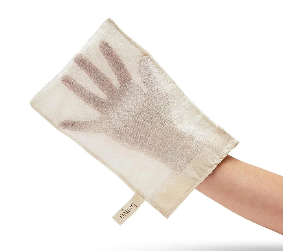 silky touch exfoliating face & body exfoliating glove
