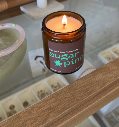 sugar pine custom candle