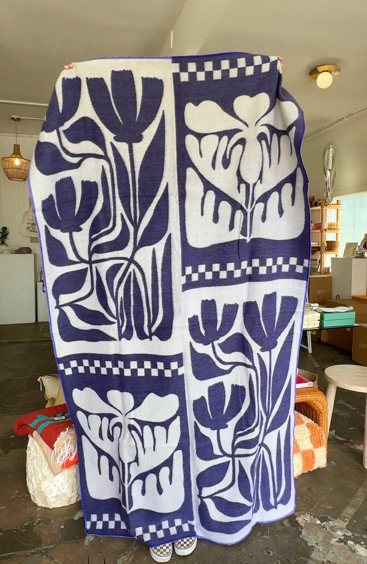 lillies blanket