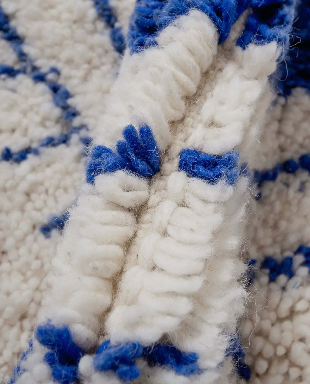 white beni ourain berber white shag rug 5x8