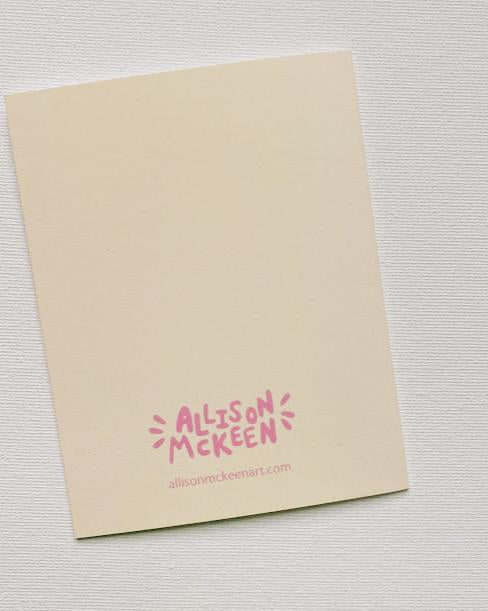 dolled up cake card
