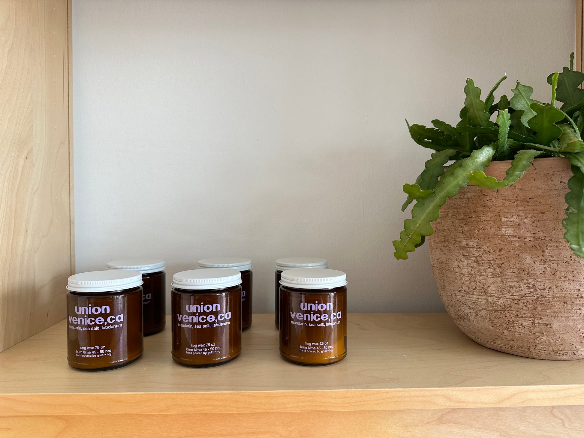 union soy candles - 7.5 oz