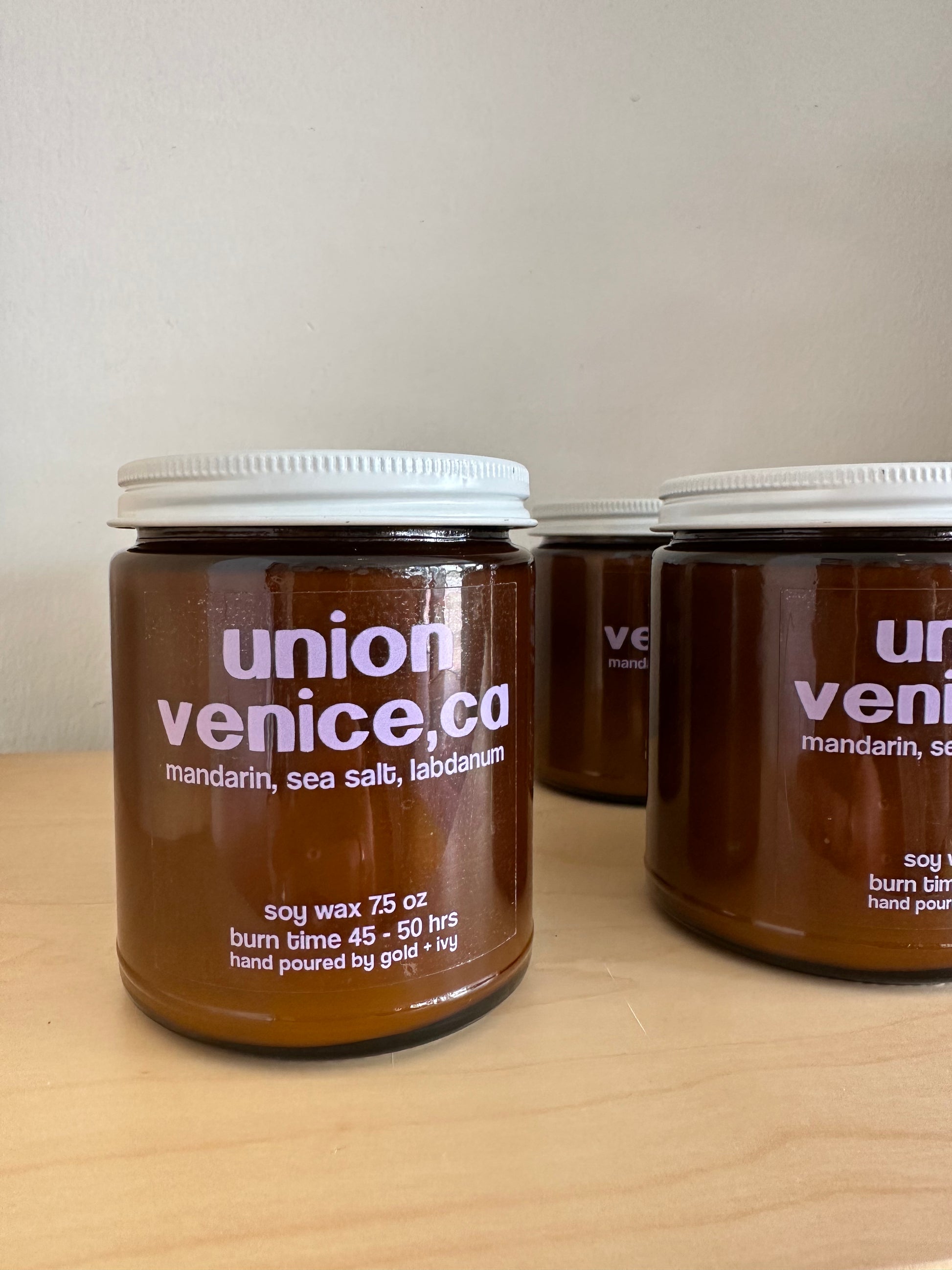 union soy candles - 7.5 oz