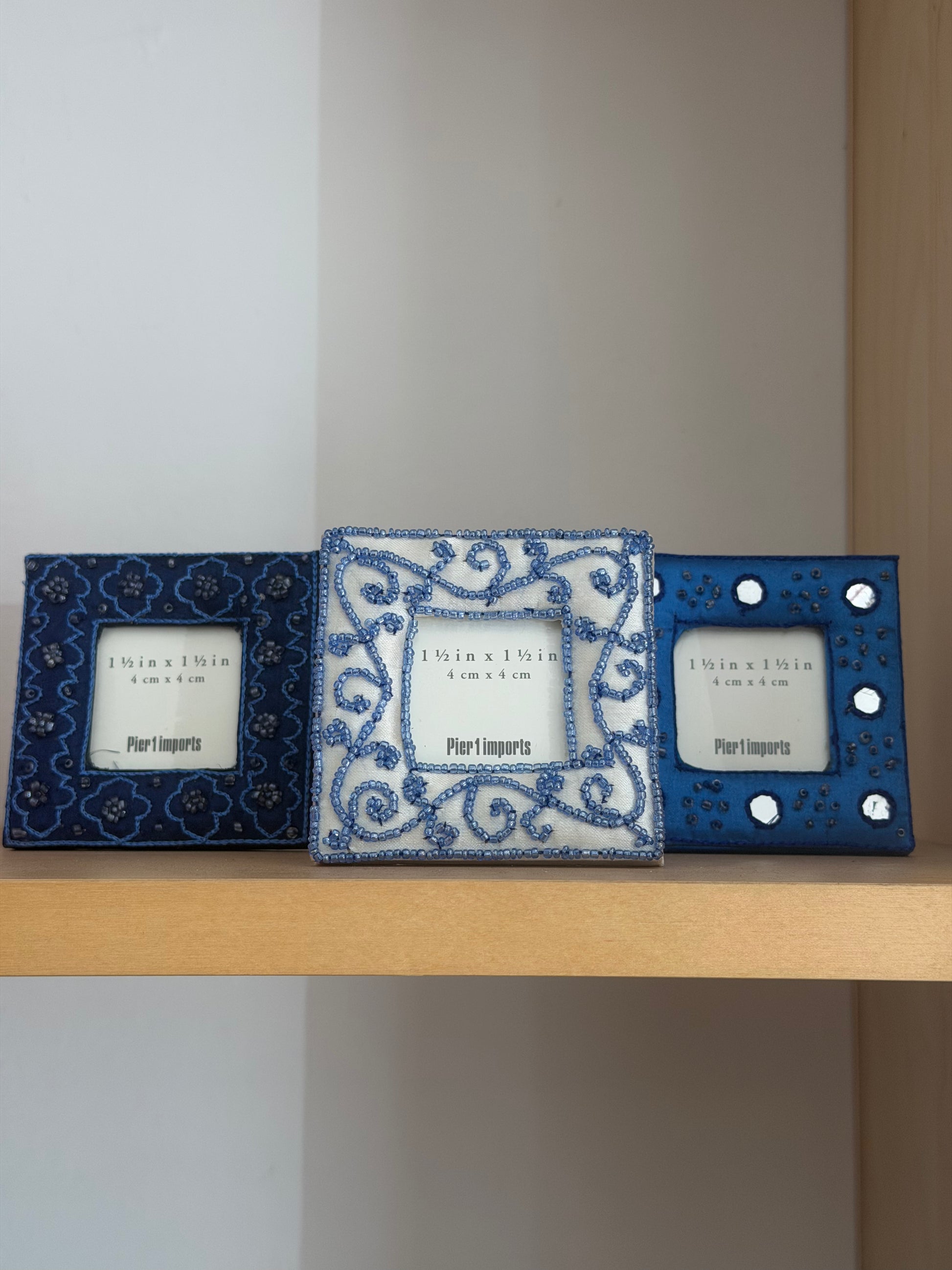vintage beaded pier 1 imports frames