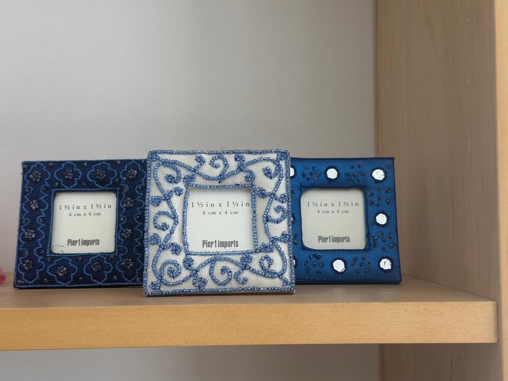 vintage beaded pier 1 imports frames