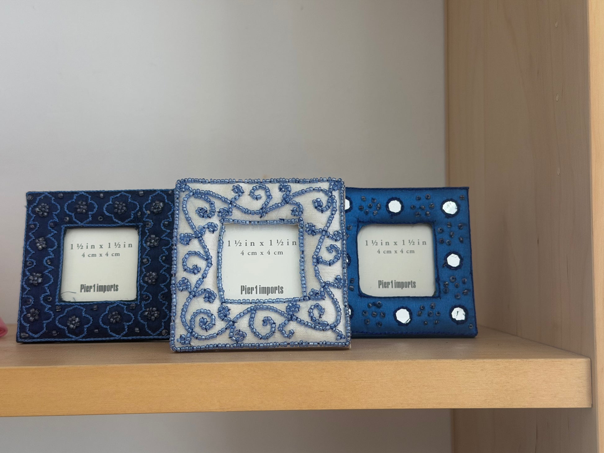 vintage beaded pier 1 imports frames