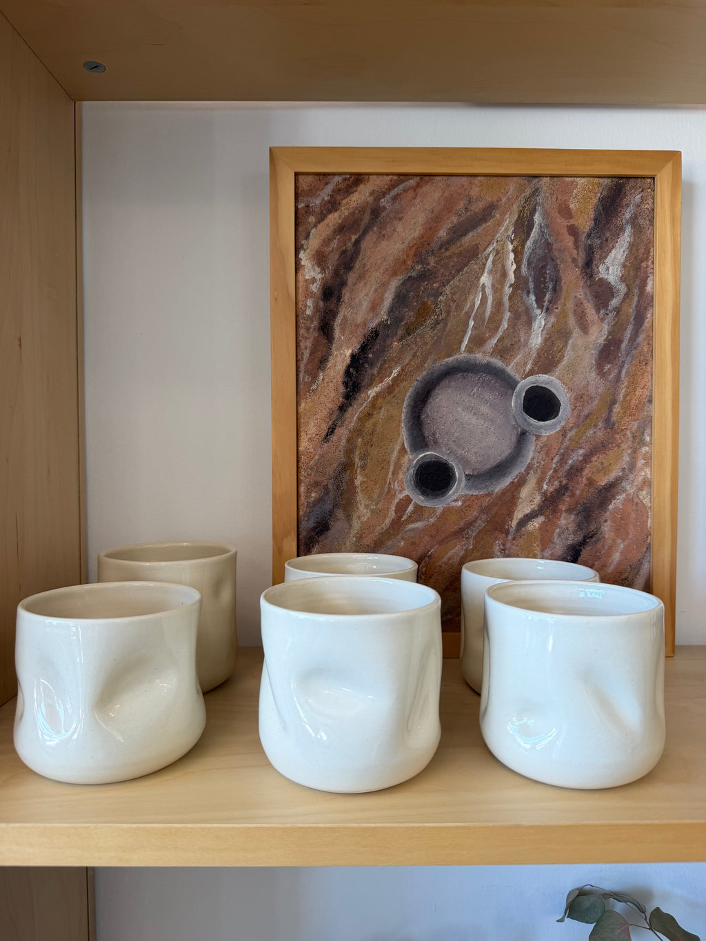 handmade pinch mug