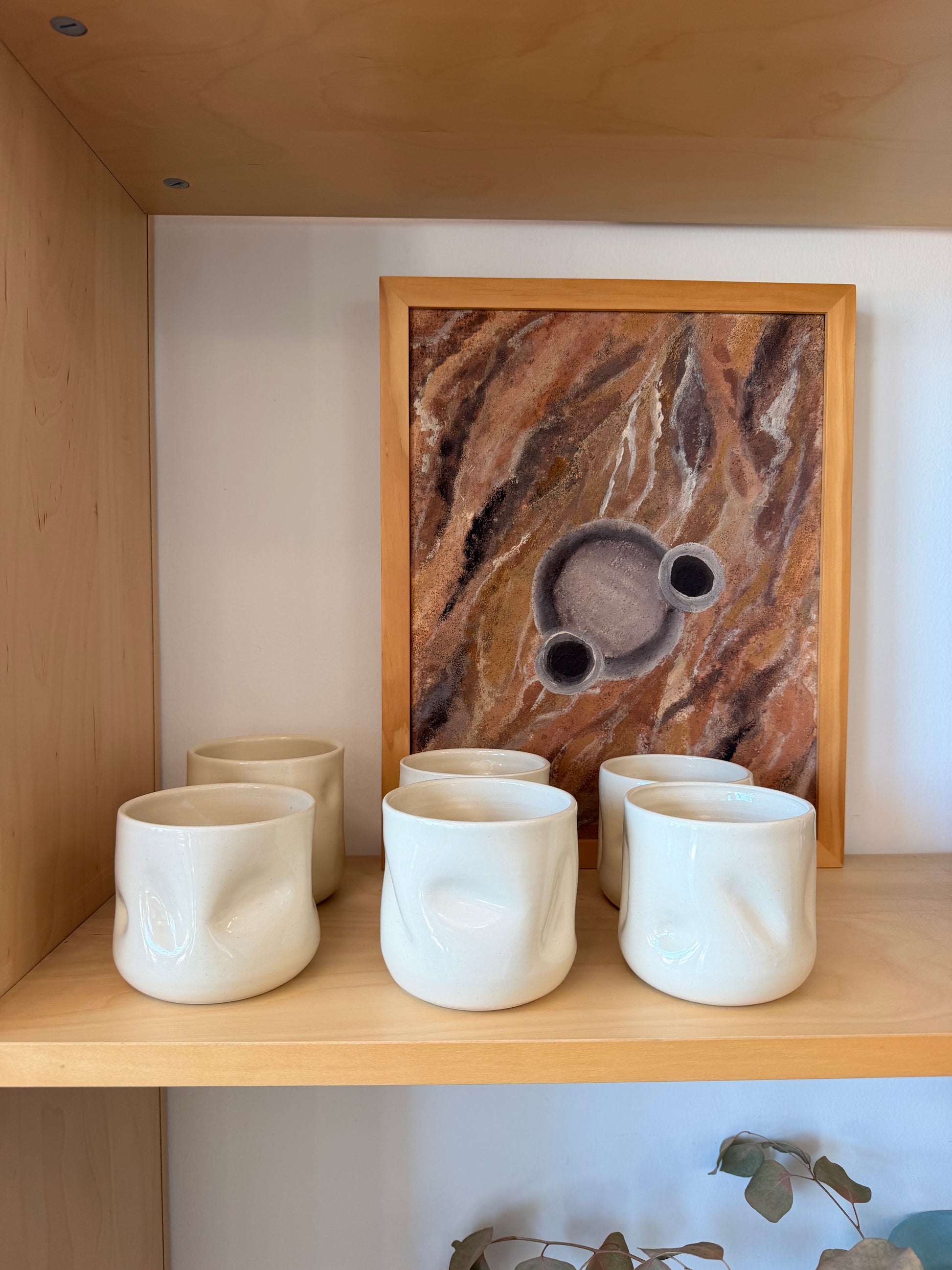 handmade pinch mug