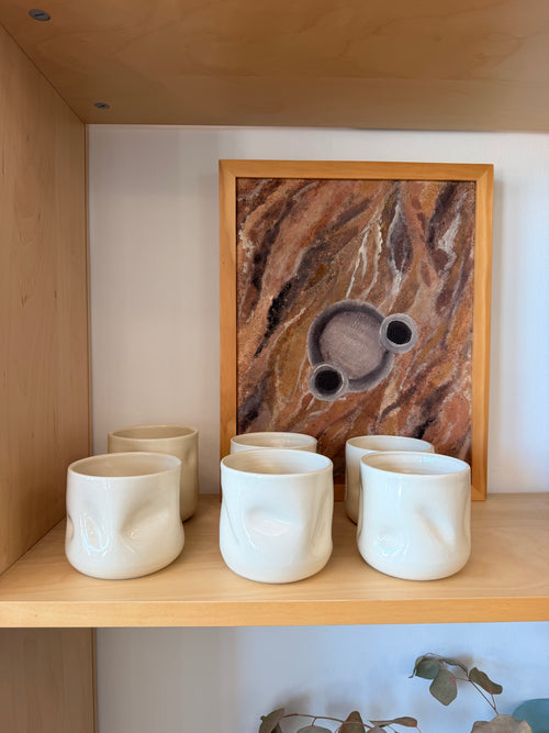 handmade pinch mug