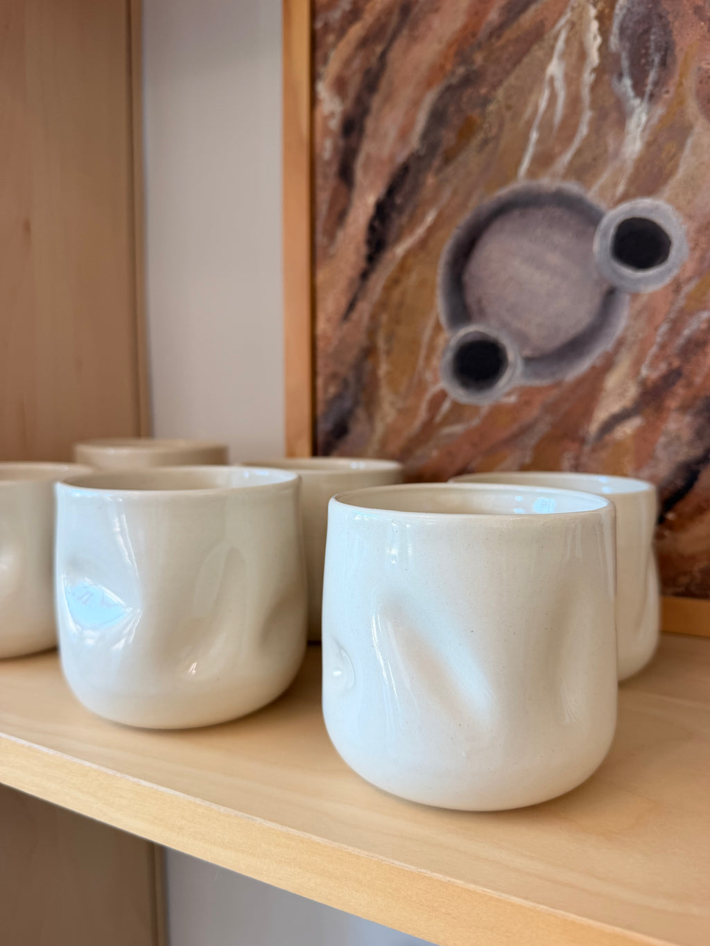 handmade pinch mug