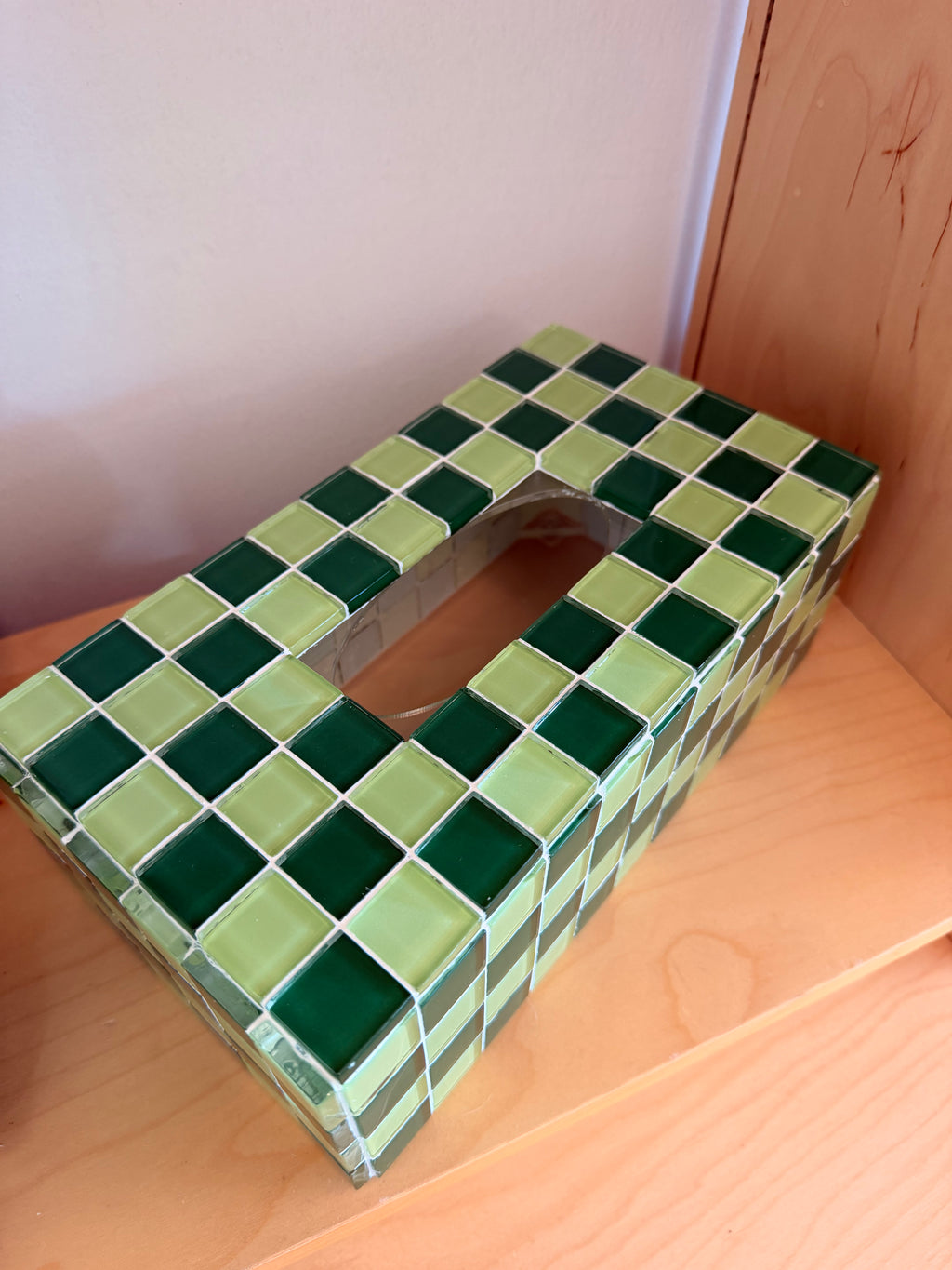 glass tile tissue boxes