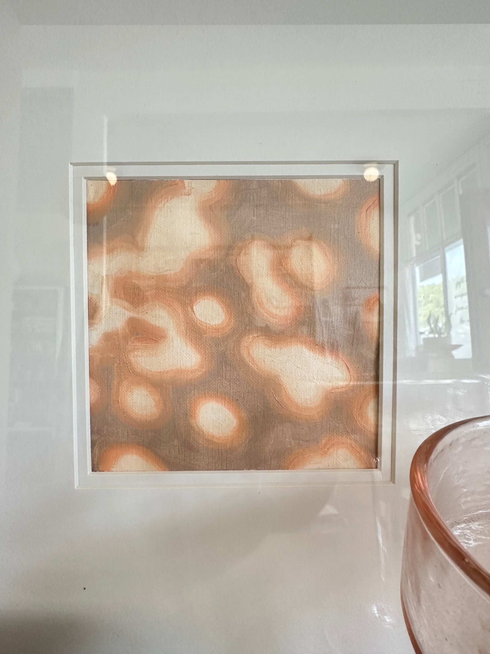 sunspots 4x4 paintings by mary royall wilgis