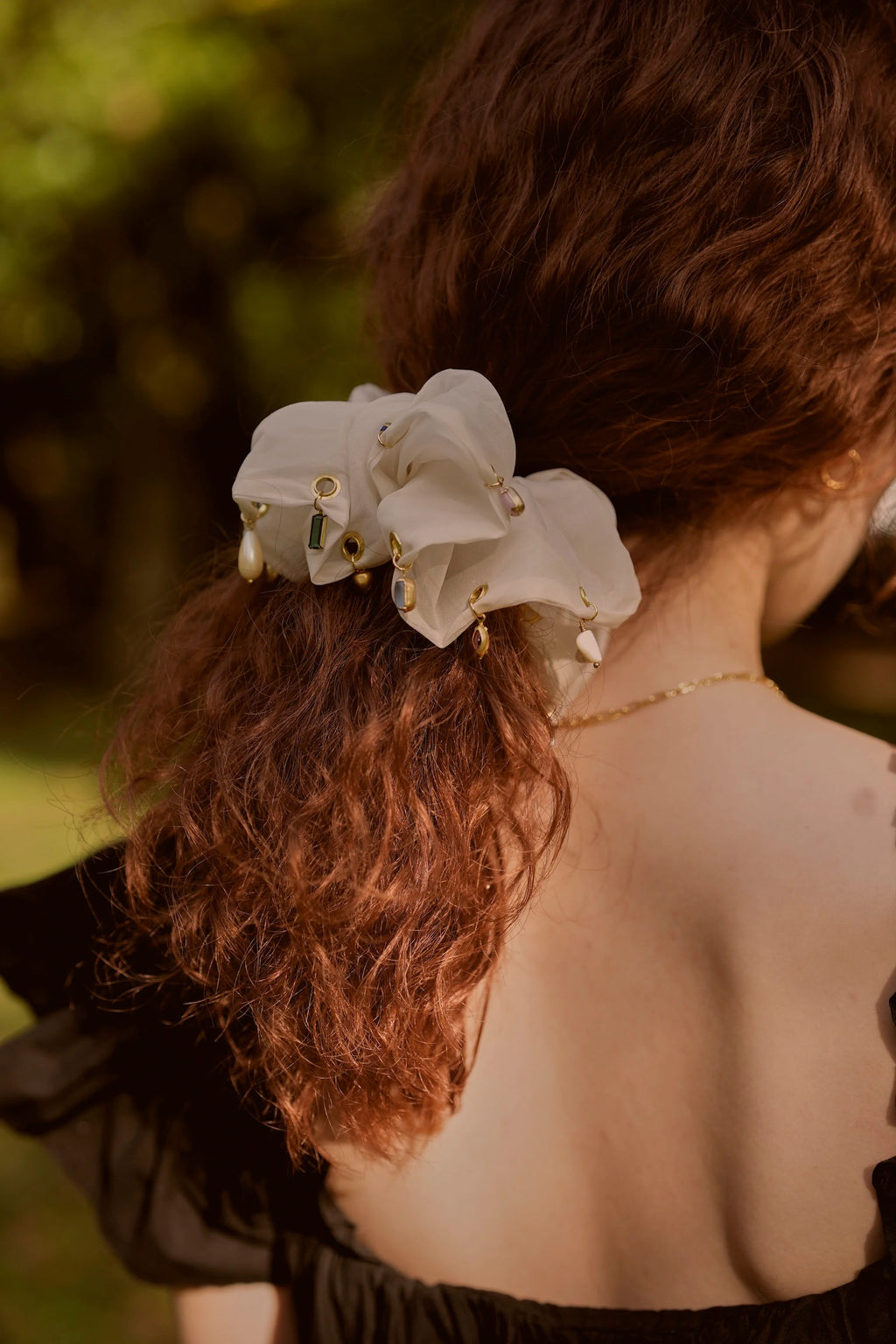 charm scrunchie