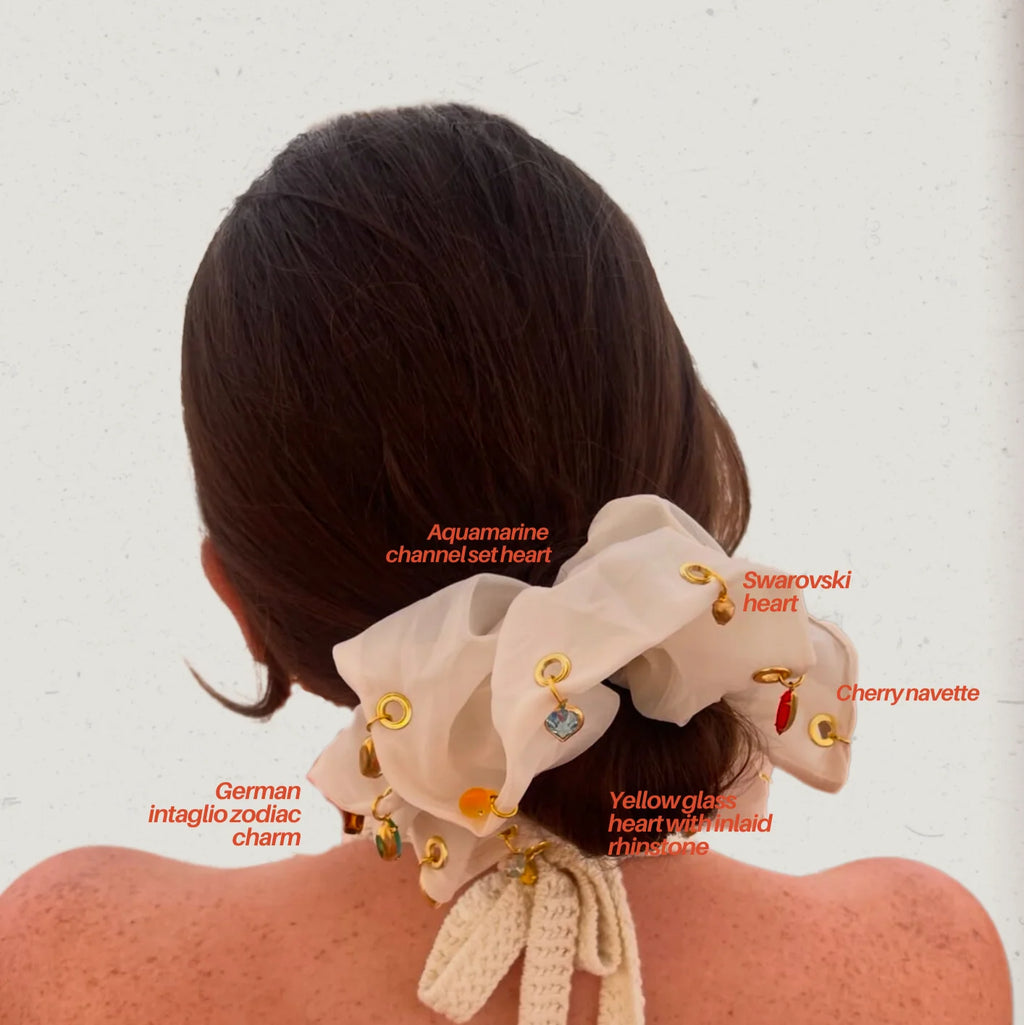 charm scrunchie