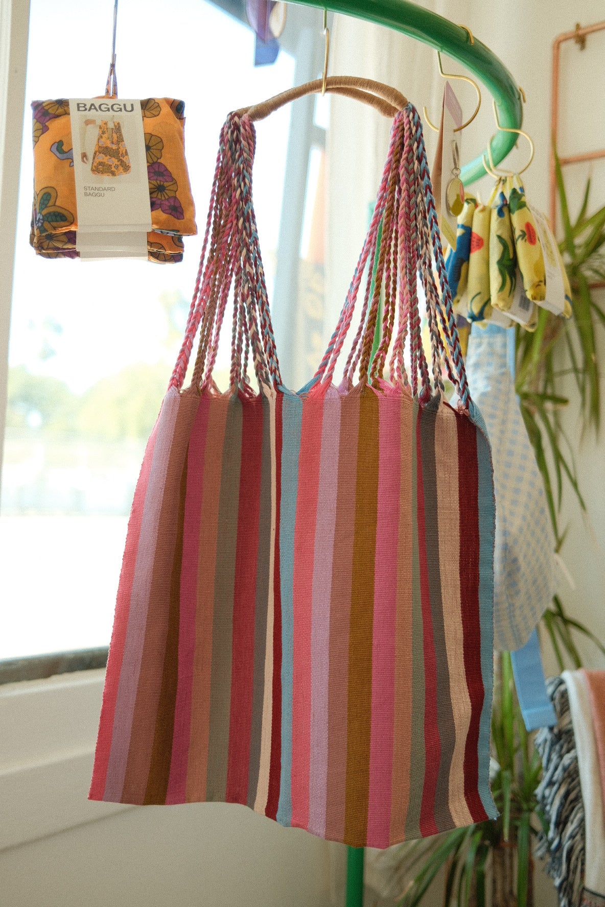 handwoven mexican tote bag